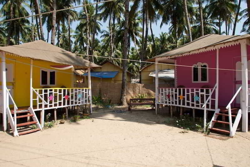 Cuba Beach Bungalow Palolem Dış mekan fotoğraf